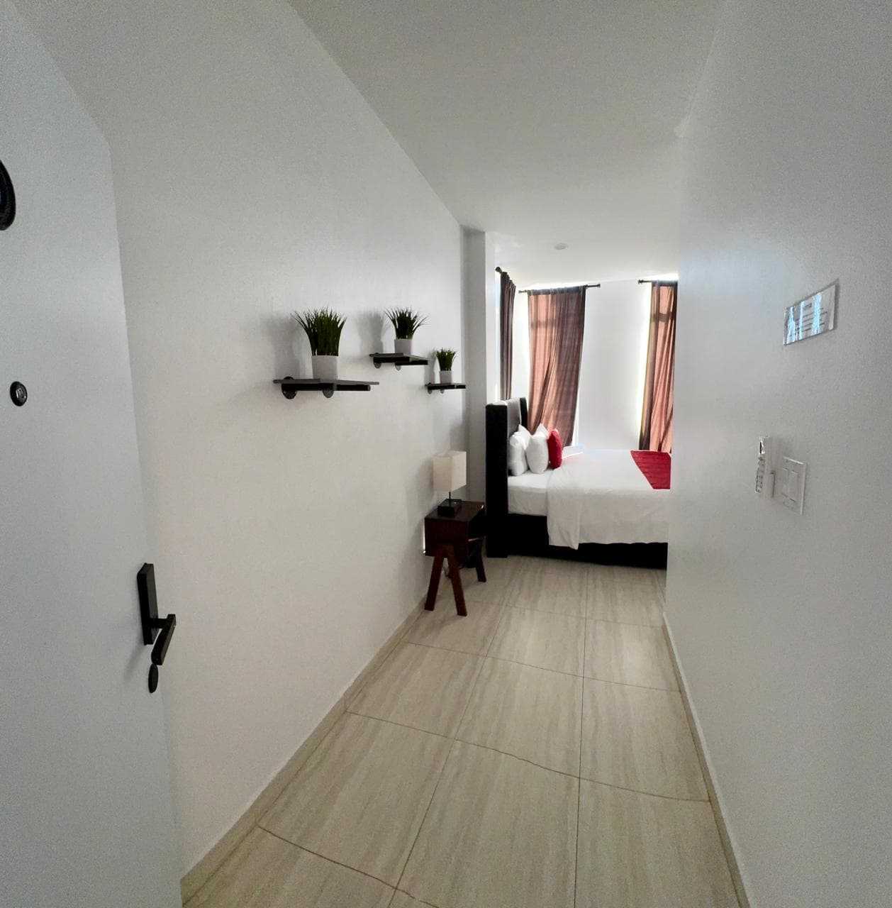 mini suite room entrance