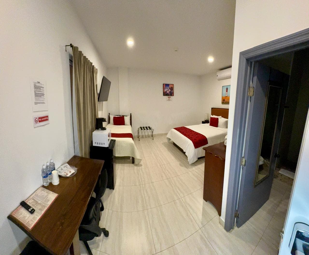 entrance view of family room
