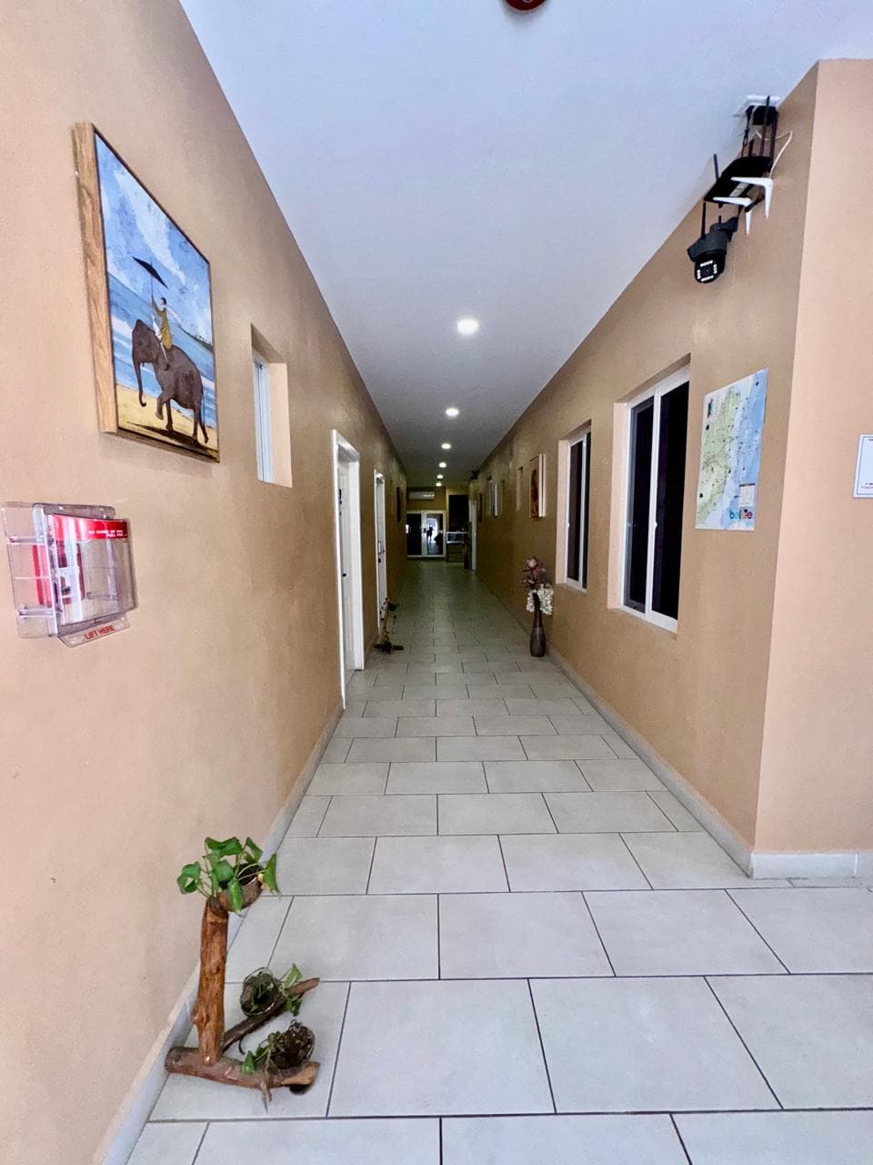 ground floor walkway
